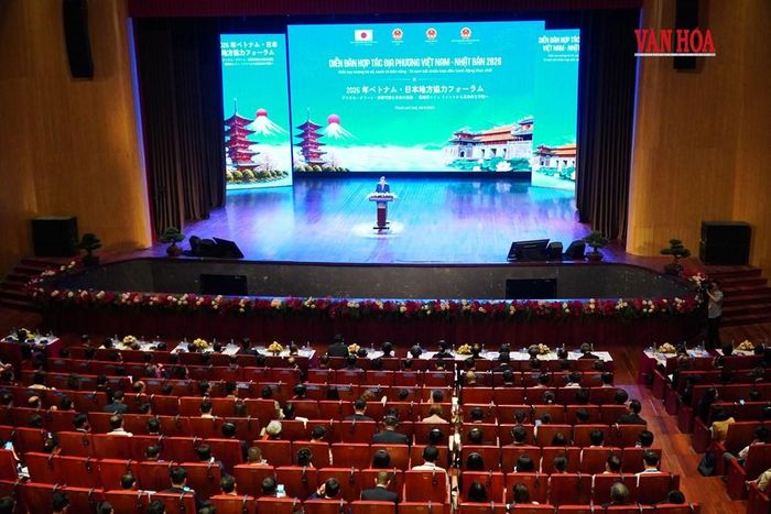 Diễn đàn có sự tham dự của gần 700 đại biểu, trong đó khoảng 250 đại biểu đến từ Nhật Bản. Ảnh: S.Thùy
