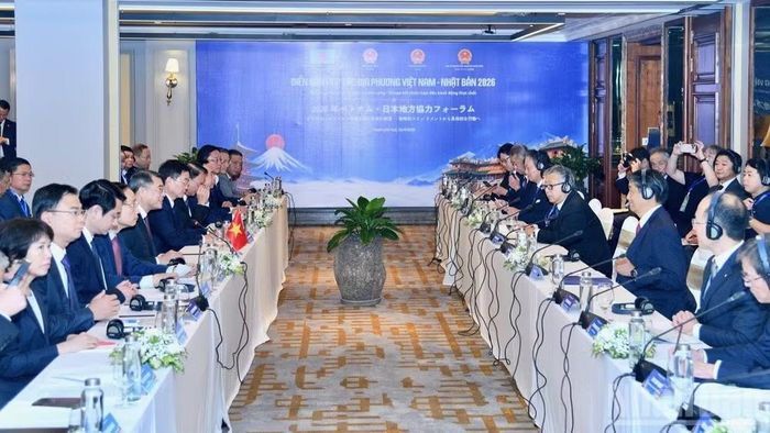Thủ tướng Chính phủ Lê Minh Hưng chủ trì cuộc gặp . (Ảnh: THANH GIANG)