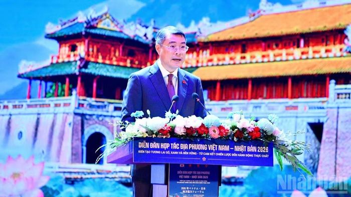  Thủ tướng Chính phủ Lê Minh Hưng phát biểu ý kiến chỉ đạo tại Diễn đàn. (Ảnh: THANH GIANG) 