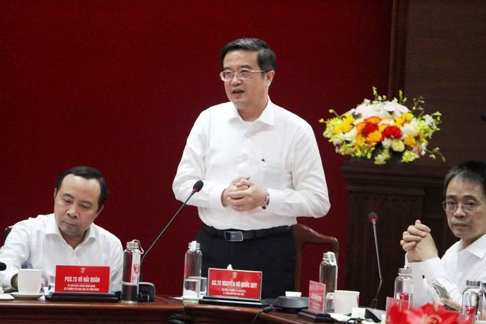 GS.TS Nguyễn Vũ Quốc Huy, Quyền Giám đốc Đại học Huế phát biểu
