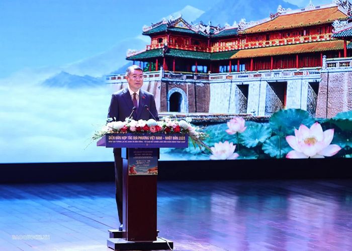 Thủ tướng Chính phủ Lê Minh Hưng phát biểu chỉ đạo tại Diễn đàn. (Ảnh: Thành Long)