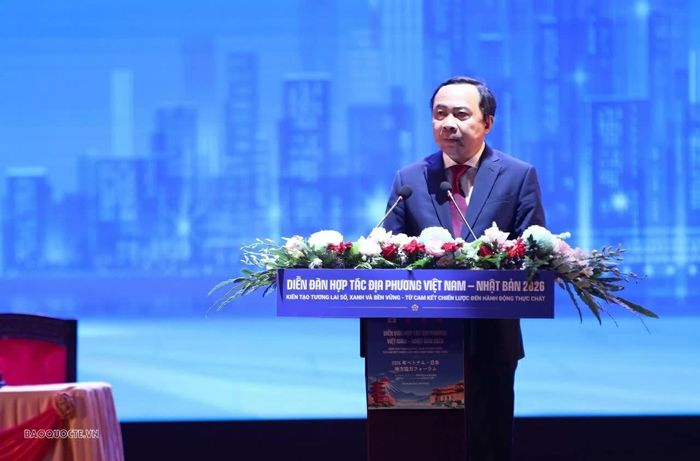 Ông Vũ Hải Quân, Ủy viên Trung ương Đảng, Bộ trưởng Bộ Khoa học và Công nghệ đã phát biểu dẫn đề chuyên đề 1. (Ảnh: Thành Long)