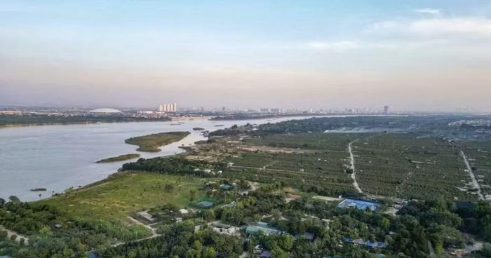 Quy hoạch đô thị sông Hồng được kỳ vọng mở rộng không gian phát triển. Ảnh: Phạm Hưng