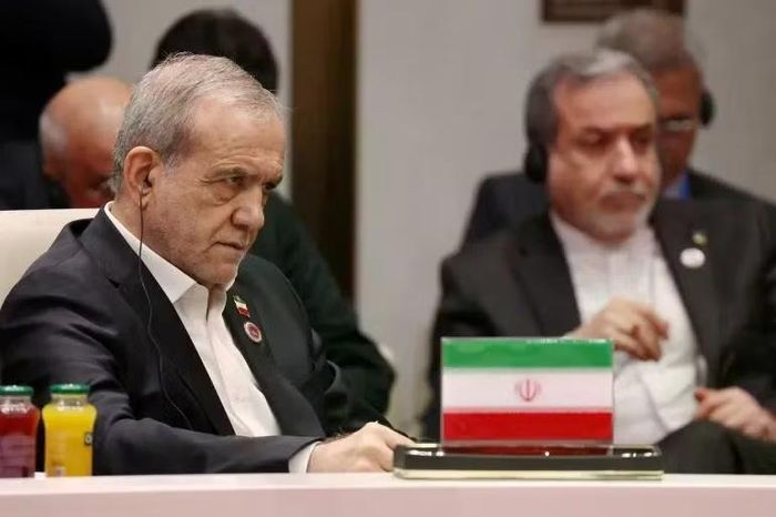 Tổng thống Iran Masoud Pezeshkian tại hội nghị thượng đỉnh SCO ở tại Kyrgyzstan ngày 1/9. (Ảnh: Al Jazeera)