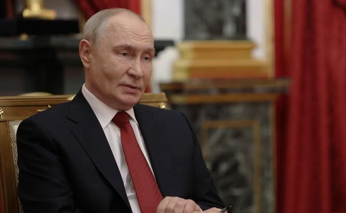Tổng thống Nga Putin phát biểu. (Ảnh: Điện Kremlin)