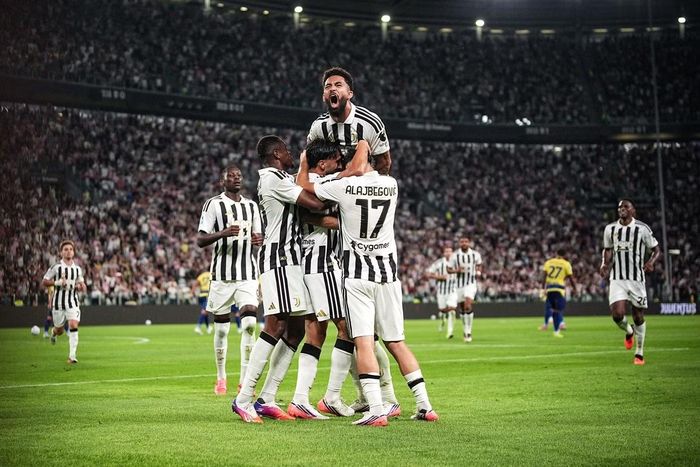 Juventus đã toàn thắng cả 2 trận đầu mùa.