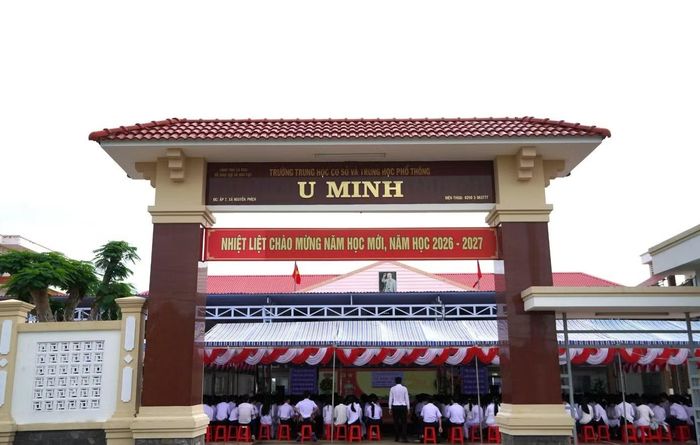 Trường THPT U Minh chuẩn bị được đầu tư một số hạng mục mới.