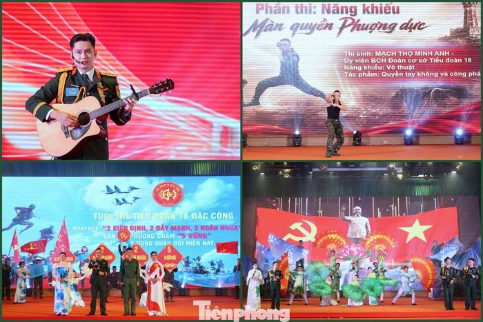 Hội thi cán bộ Đoàn giỏi và Tuyên truyền viên trẻ Bộ Tư lệnh Thủ đô Hà Nội năm 2026. Ảnh: Nguyễn Minh