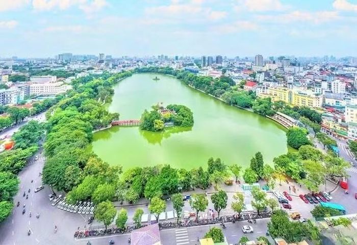 Khu vực hồ Hoàn Kiếm. Ảnh minh họa