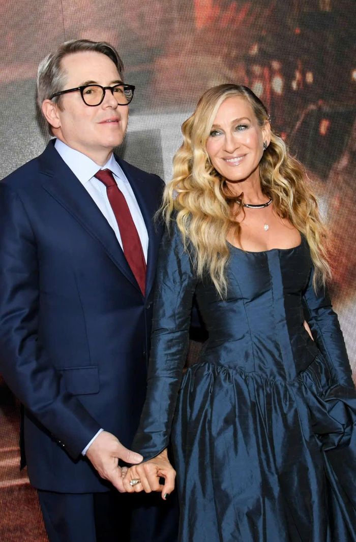 Sarah Jessica Parker và chồng.