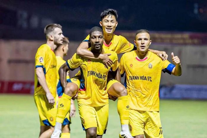 Thanh Hóa giành thắng lợi kịch tính trước SHB Đà Nẵng. (Ảnh: ThanhHoaFootballClub)