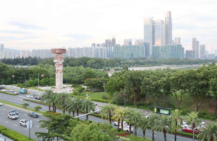 Một góc thành phố Thâm Quyến.