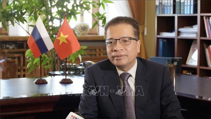 Đại sứ Đặng Minh Khôi luôn ủng hộ các hoạt động hội nhập của bà con kiều bào. Ảnh: Trần Hải/PV TTXVN tại LB Nga