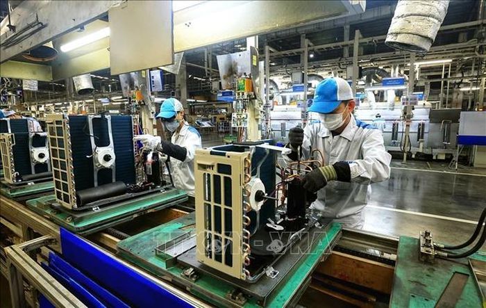 Ngành chế biến, chế tạo là trụ cột chính của tăng trưởng công nghiệp. Ảnh: Tuấn Anh/TTXVN