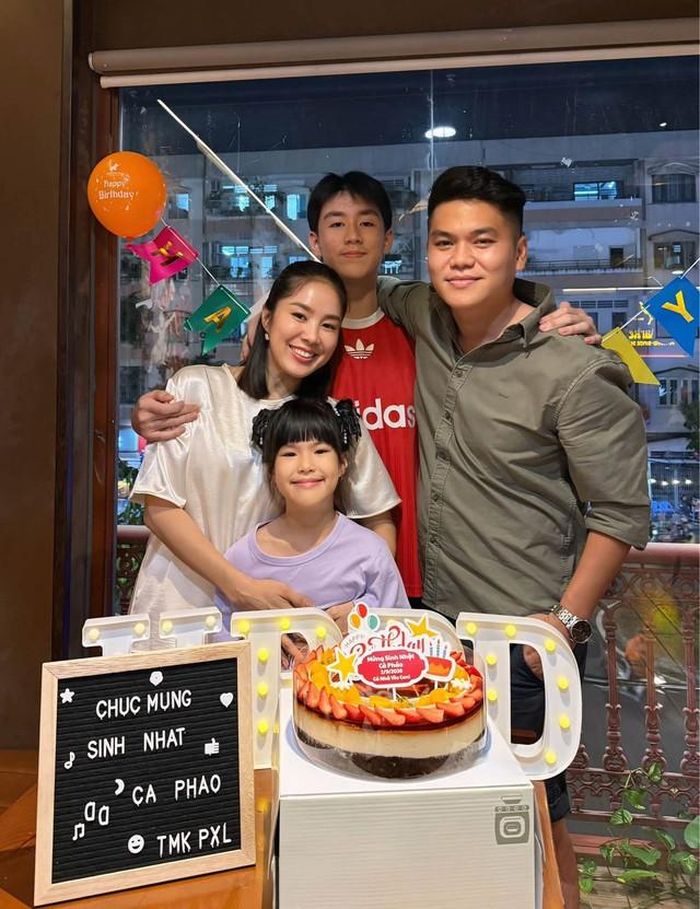 Lê Phương và Trung Kiên nay có mái ấm viên mãn, hạnh phúc. Ảnh: FBNV.