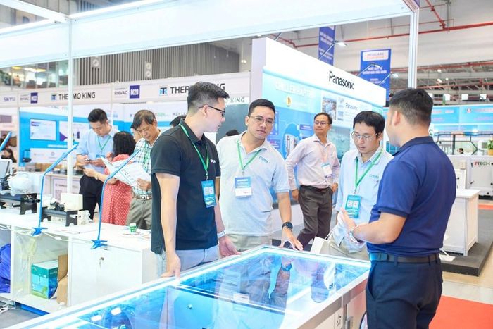 Điểm nhấn của sự kiện năm 2026 là sự tham gia trực tiếp của nhóm nhà mua hàng công nghiệp. Ảnh: Ngocj Quỳnh/Bnews/vnanet.vn