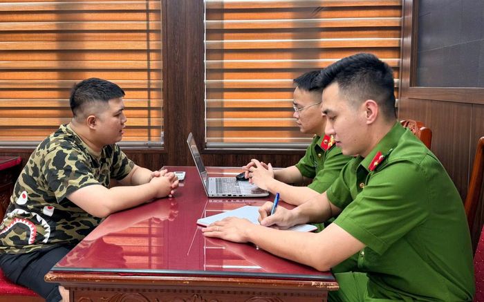 Đối tượng Nguyễn Công Khánh. Ảnh: Công an Thanh Hóa