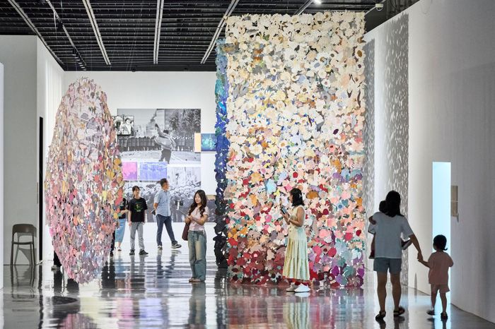 Busan Biennale đã bắt đầu từ 29/8 và kéo dài đến 1/11/2026, cũng nằm trong chuỗi sự kiện của Korea Art Festival. Ảnh: Chosun