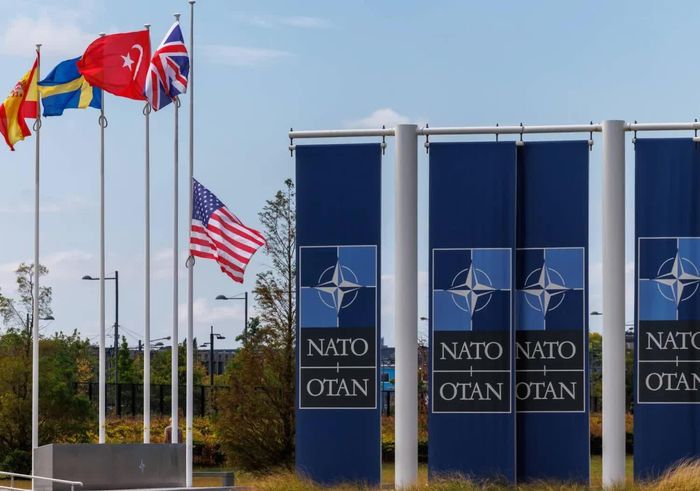 Trụ sở Tổ chức Hiệp ước Bắc Đại Tây Dương (NATO) ở Brussels, Bỉ. Ảnh: EPA.