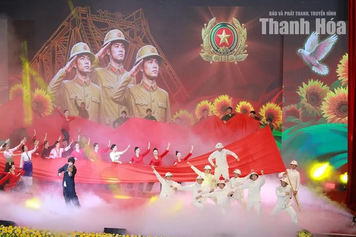 Chương trình nghệ thuật sử thi “Công an Thanh Hóa - Một trang sử anh hùng”