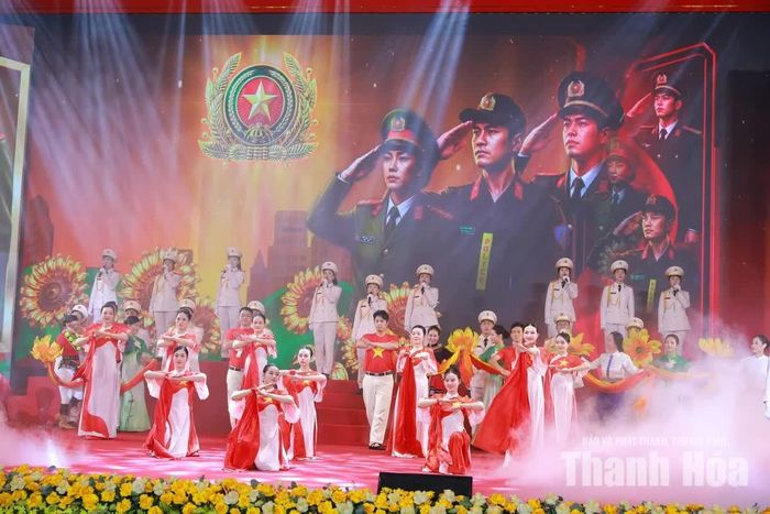 Chương trình nghệ thuật sử thi “Công an Thanh Hóa - Một trang sử anh hùng”