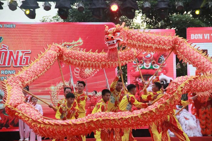 Hội thi lân - sư - rồng nằm trong chuỗi hoạt động của Lễ hội Nghinh Ông năm 2026