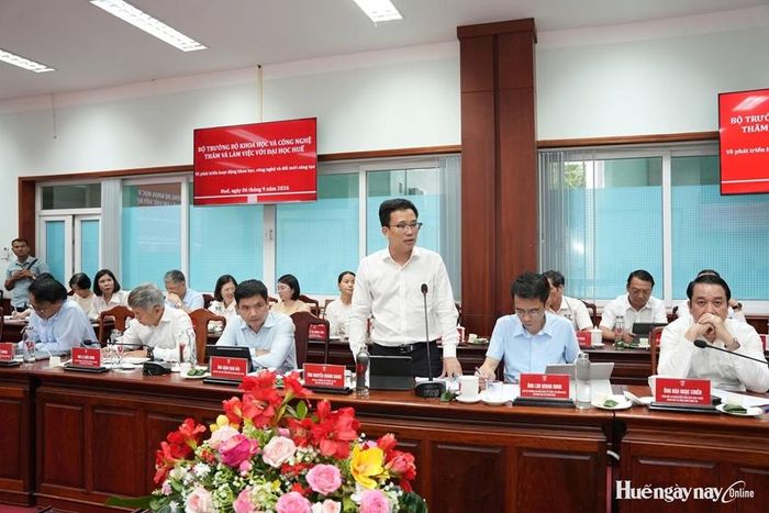  Đại diện Cục Sở hữu trí tuệ trao đổi, giải đáp một số vấn đề, kiến nghị của các nhà khoa học Huế