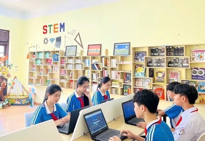 Thư viện thông minh của Trường THCS Mạo Khê 2