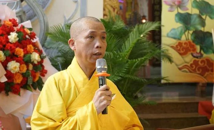 Thượng tọa Thích Thanh Bảo công bố quyết định bổ nhiệm trụ trì chùa Nam Thọ