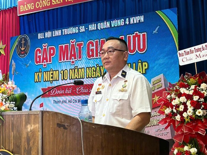 Ông Nguyễn Xuân Tình, Trưởng Ban liên lạc, chia sẻ về hành trình 10 năm kết nối, gìn giữ nghĩa tình đồng đội của những người lính Trường Sa năm xưa.