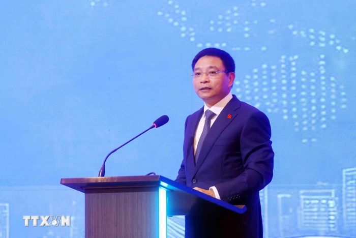 Phó Thủ tướng Nguyễn Văn Thắng phát biểu. Ảnh: TTXVN
