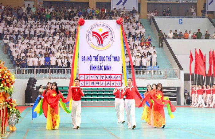 Các khối diễu hành mang đến không khí sôi nổi, thể hiện sức mạnh đoàn kết, tinh thần rèn luyện thể thao và sự phát triển rộng khắp của phong trào TDTT