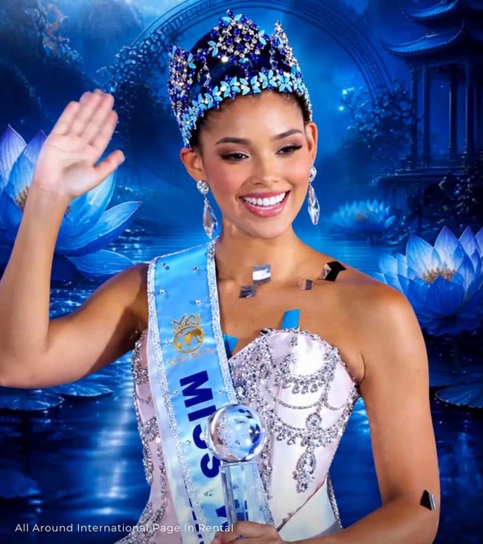 Người đẹp Joheirry Mola đến từ Cộng hòa Dominica - tân Hoa hậu Thế giới – Miss World 2026.