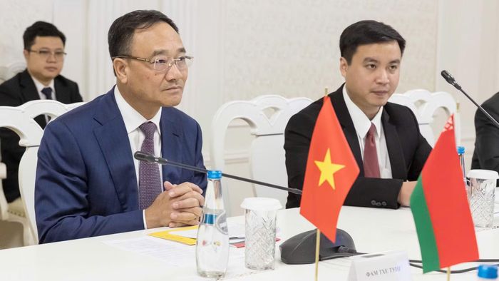 Thứ trưởng Phạm Thế Tùng phát biểu tại phiên tham vấn.