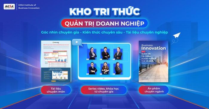 Kho tri thức Quản trị doanh nghiệp MISA.