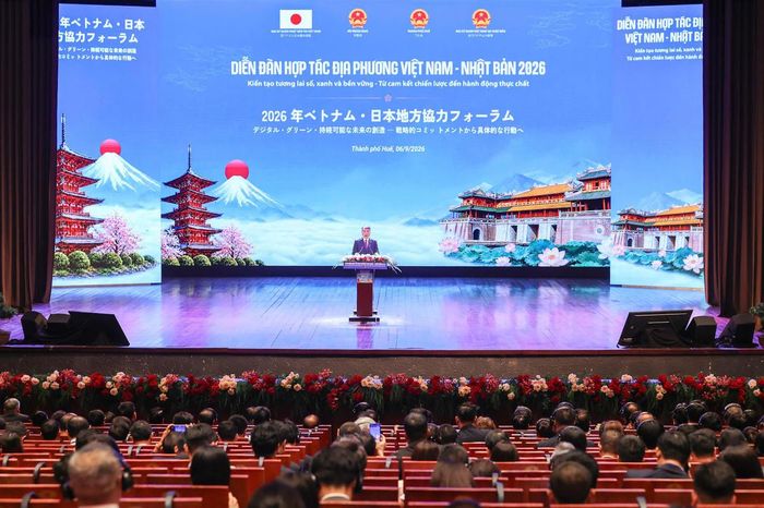 Quang cảnh diễn đàn hợp tác địa phương Việt Nam - Nhật bản 2026.