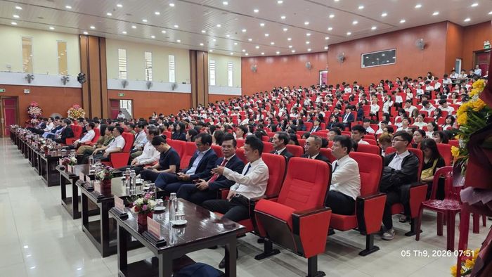 Toàn cảnh Lễ khai giảng năm học 2026-2027 của Đại học Huế