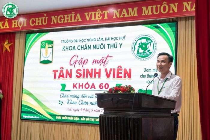 PGS. TS. Đinh Văn Dũng, Khoa Chăn nuôi Thú y (CNTY), Trường Đại học Nông Lâm, Đại học Huế