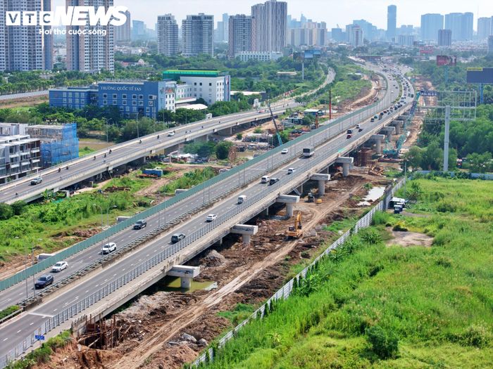 Dự án đang trong giai đoạn tăng tốc, hướng tới mục tiêu hoàn thành đồng bộ với thời điểm sân bay Long Thành đưa vào khai thác.