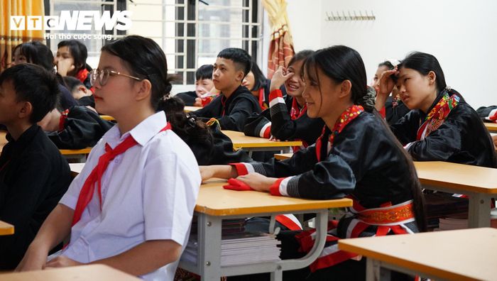 Trong năm học 2026-2027, nhà trường có 695 học sinh, 27 lớp học tại cơ sở mới. (Ảnh: Tiến Thắng)