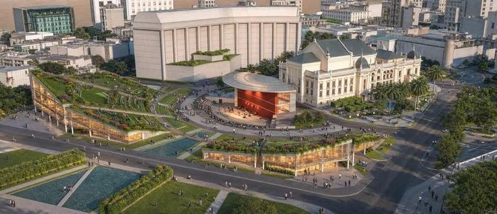 Phối cảnh khu vực Opera