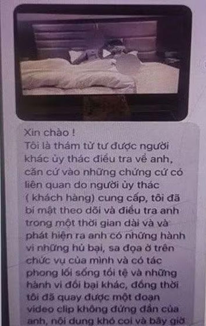  Các đối tượng sử dụng SIM rác nhắn tin uy hiếp, đe dọa và yêu cầu bị hại chuyển tiền. 