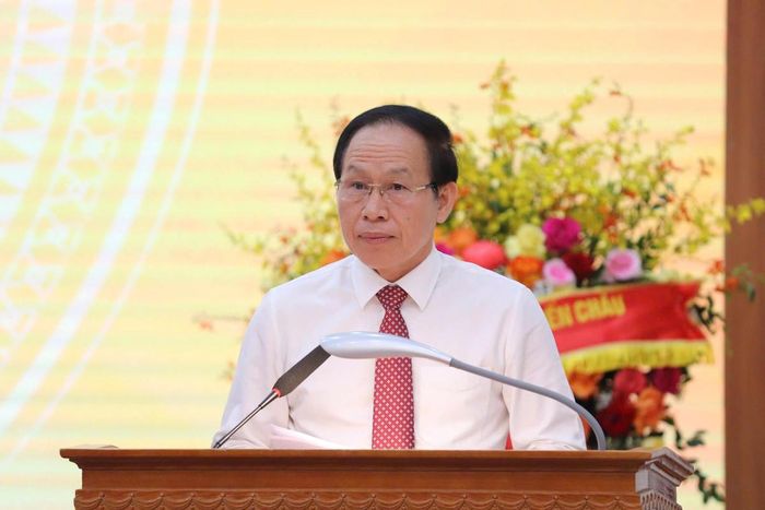 Phó Thủ tướng Lê Tiến Châu phát biểu. Ảnh: Huy Hiệu