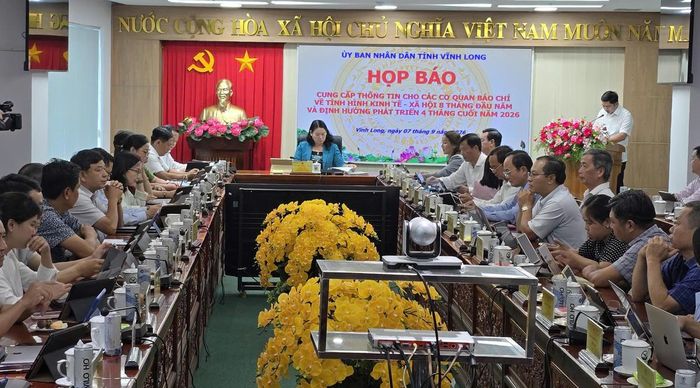 Quang cảnh buổi họp báo. Ảnh HT