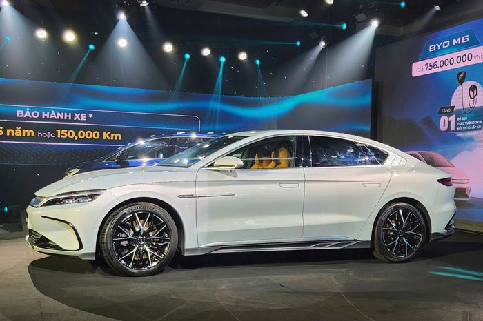  Mức ưu đãi cho BYD Han số VIN 2025 có thể vượt mốc 80 triệu đồng. Ảnh: Phong Vân. 