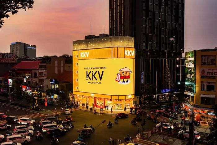  KKV bắt đầu gia nhập thị trường Việt Nam vào tháng 11/2024 và mở cửa hàng flagship toàn cầu tại TP.HCM từ đầu năm nay. Ảnh: KKV. 