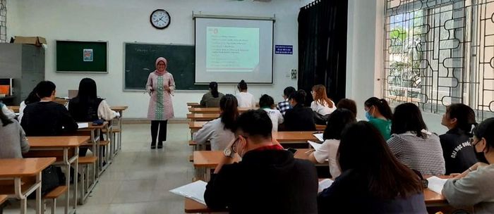 Các khóa học tiếng Indonesia được tổ chức tại một số trường Đại học của Việt Nam