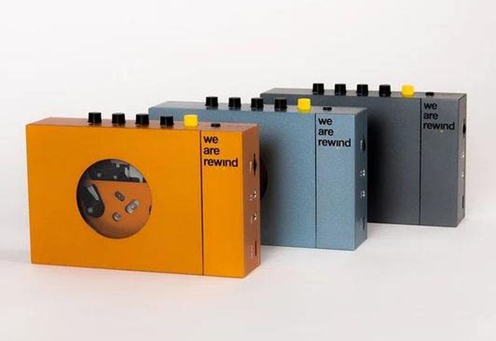 We Are Rewind là phiên bản hiện đại hóa của dòng đài cassette cổ điển