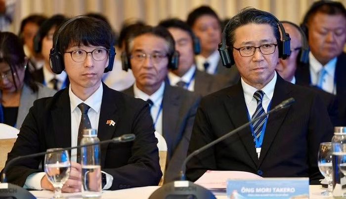 Đông đảo đại diện của các tổ chức, doanh nghiệp và địa phương tại Nhật Bản tham dự hội nghị. (Ảnh: LÊ HOÀNG)