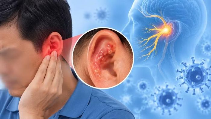 Người dân cần đi khám ngay nếu xuất hiện dấu hiệu méo miệng. (Ảnh minh họa có sử dụng AI)